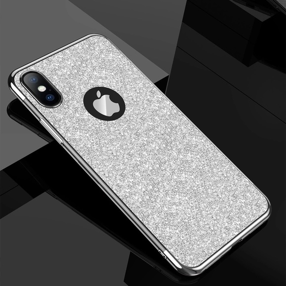 Iphone X glitter soft case - Picture 2 of 2